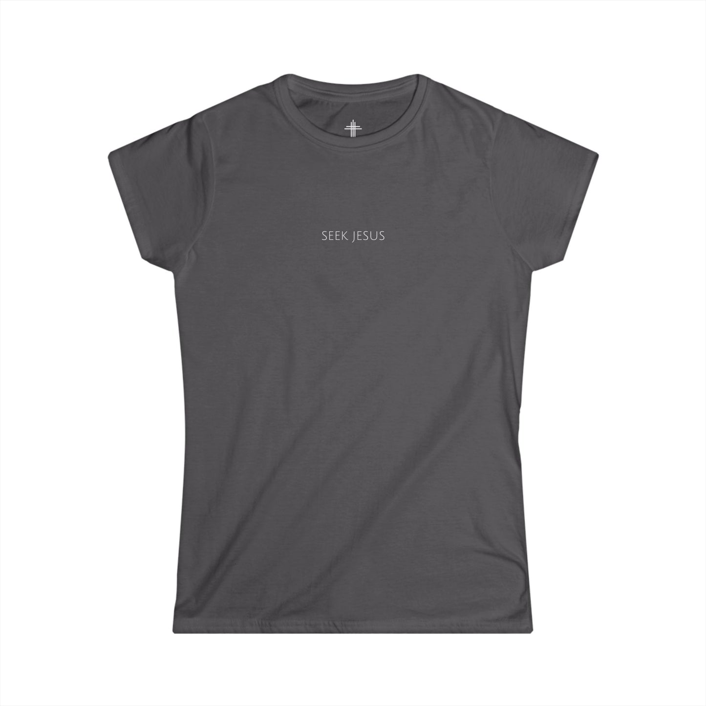 Seek Jesus Women’s Christian T-Shirt | Minimal Faith-Based Apparel