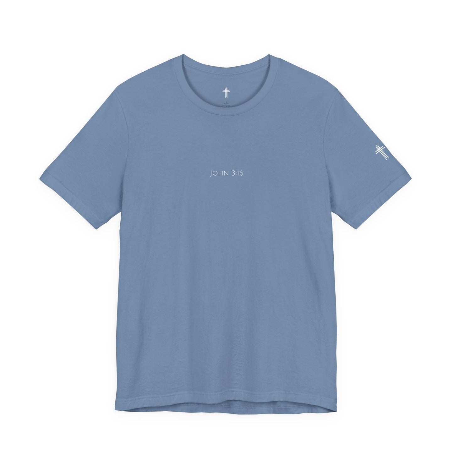 John 3:16 Christian T Shirt | Minimal Faith Tee