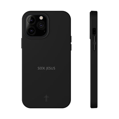 "Seek Jesus" Christian Phone Case