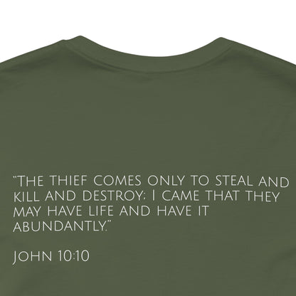 John 10:10 Bible Verse | Christian Shirt