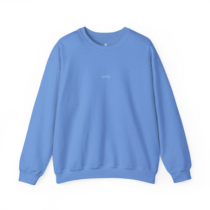 Amen Christian Crewneck Sweatshirt | Minimal Faith Apparel