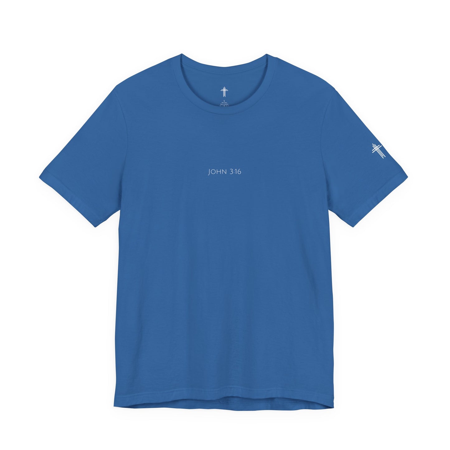 John 3:16 Christian T Shirt | Minimal Faith Tee