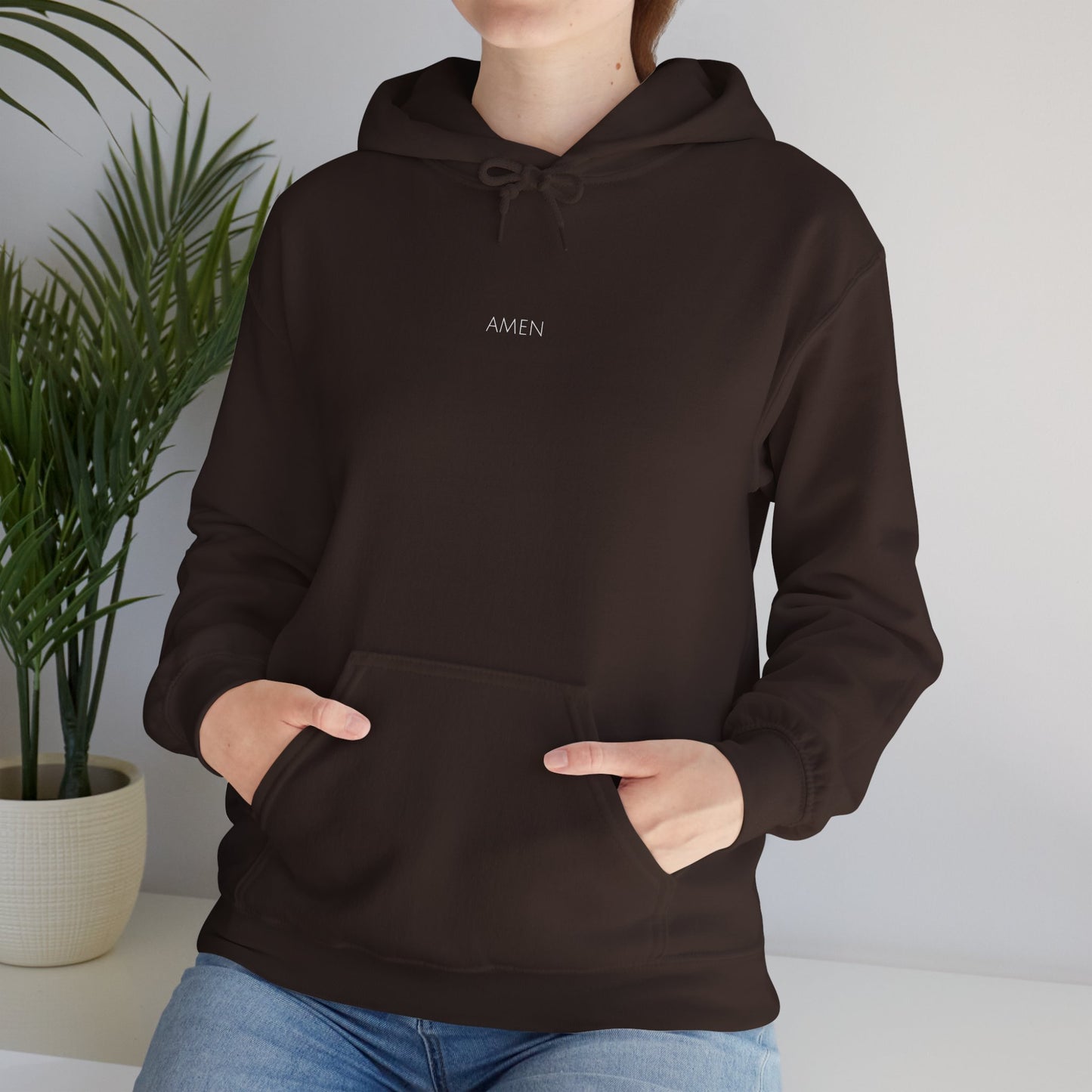 Amen Hoodie | Minimal Christian Faith-Based Apparel