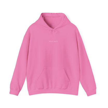 Jesus Saves Hoodie | Minimal Christian Faith-Based Apparel