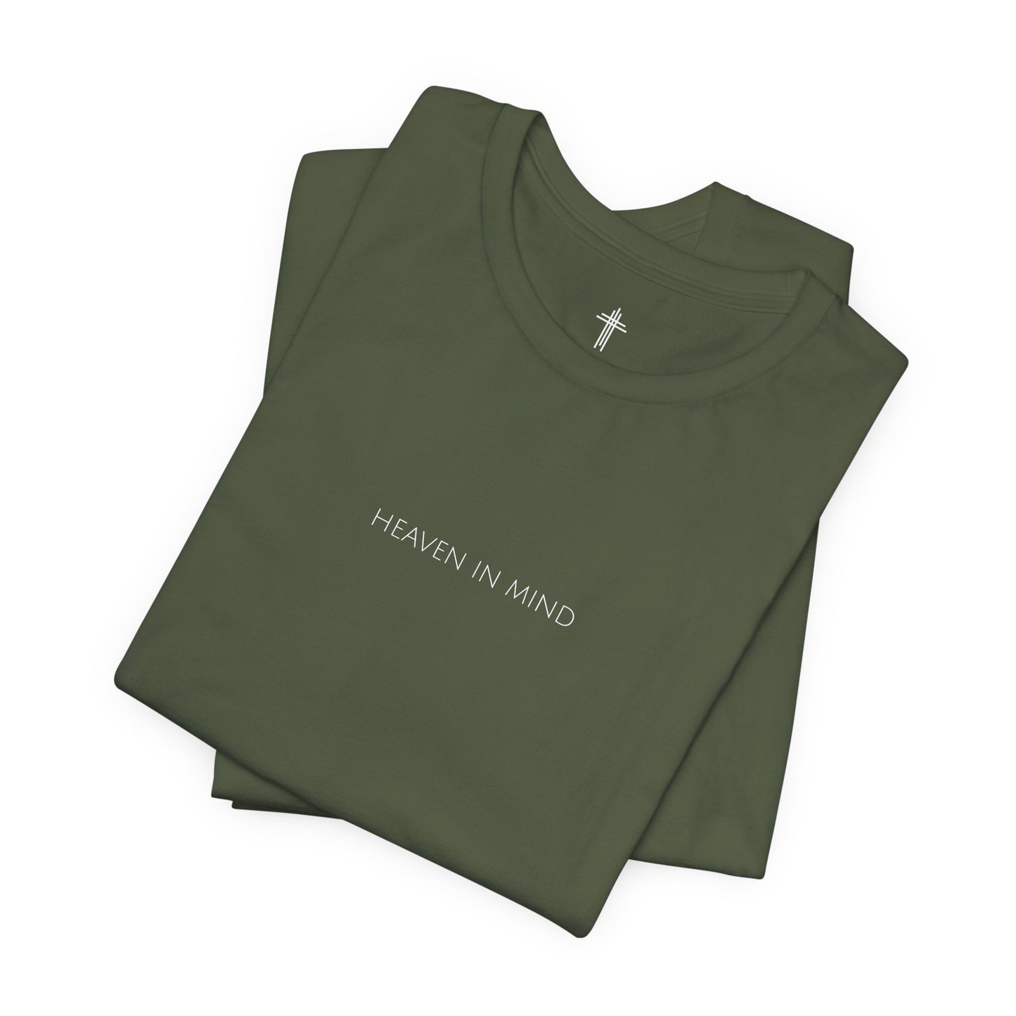 Heaven In Mind Christian T Shirt | Minimal Faith Tee