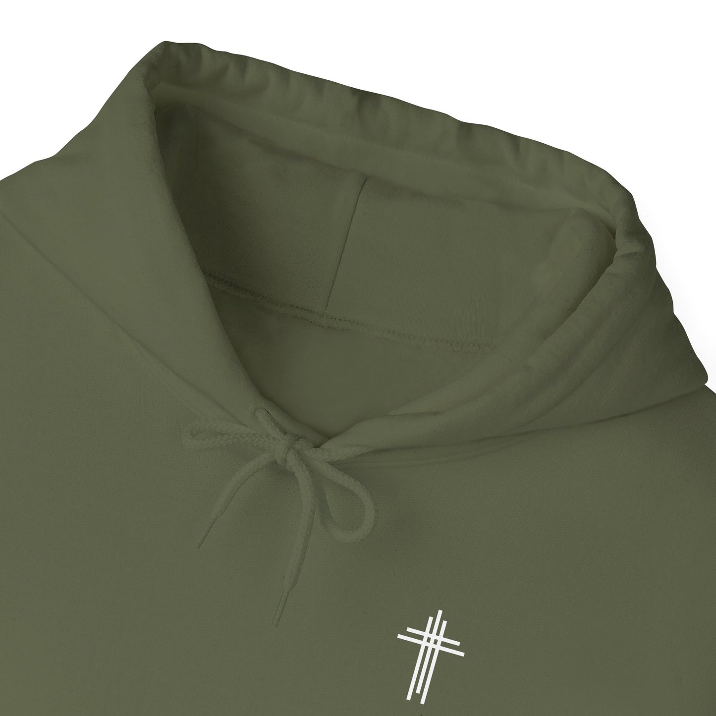 Amen Place Hoodie | Minimal Christian Faith-Based Apparel