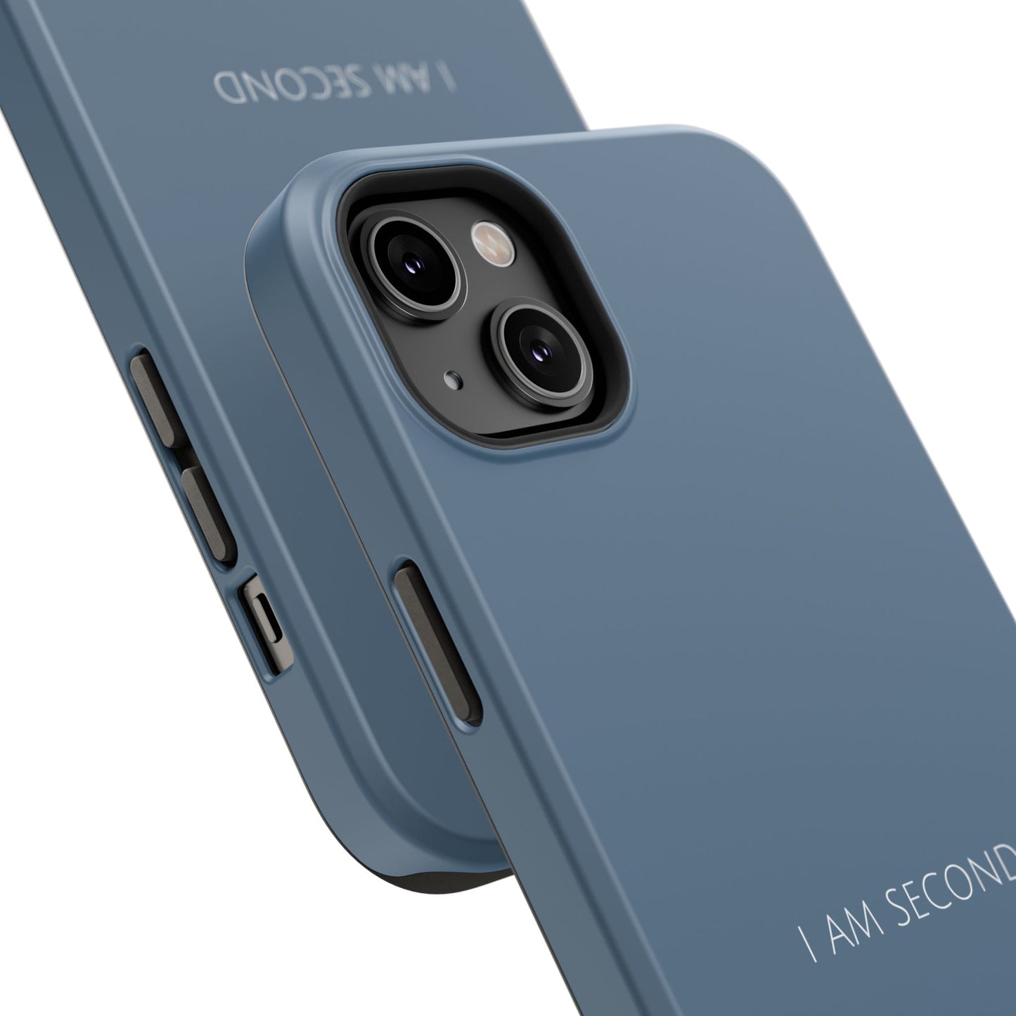 I Am Second Blue iPhone Case | Minimal Christian Faith Phone Case