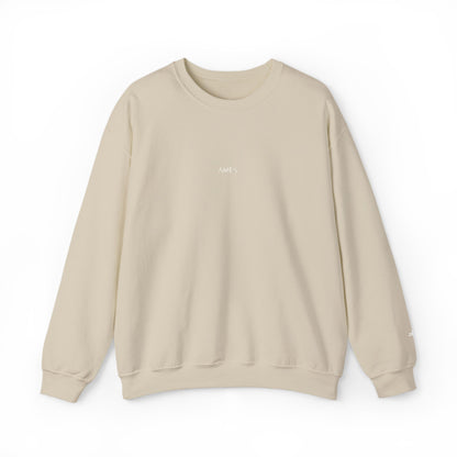 Amen Embroidered Crewneck | Minimal Christian Sweatshirt