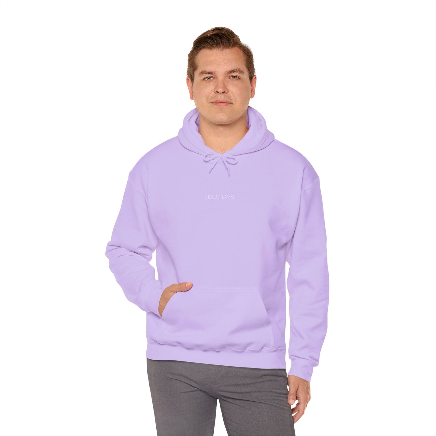 Jesus Saves Hoodie | Minimal Christian Faith-Based Apparel