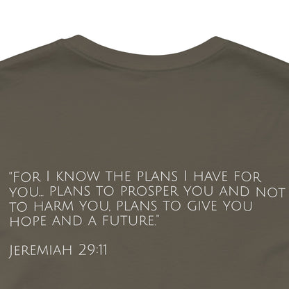 Jeremiah 29:11 Bible Verse | Christian Shirt
