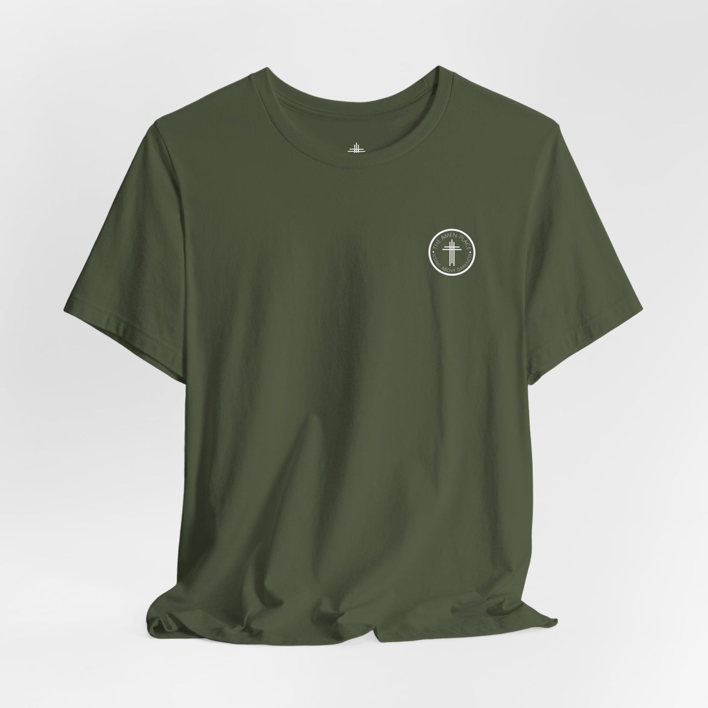 Rising Above Darkness The Amen Place | Christian Shirt