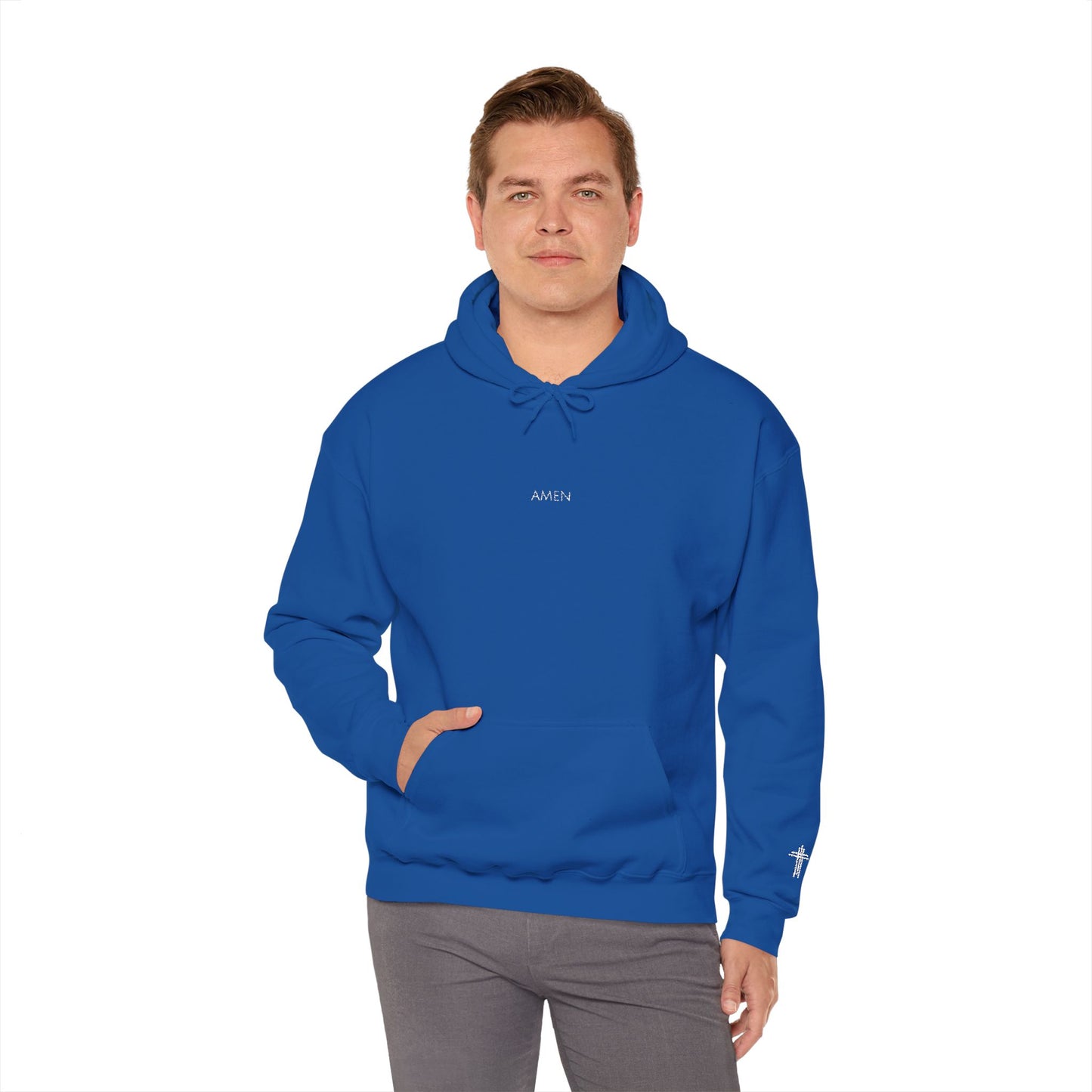 Amen | Embroidered Christian Hoodie
