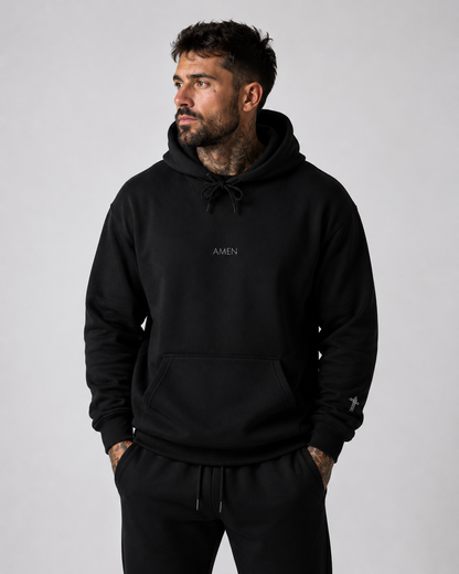 Amen | Embroidered Christian Hoodie