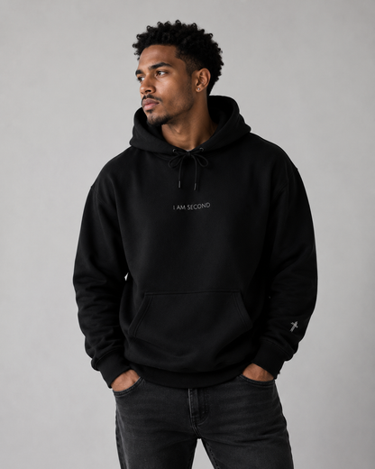 I Am Second | Embroidered Christian Hoodie