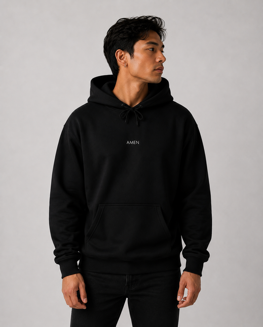 Amen Hoodie | Minimal Christian Faith-Based Apparel