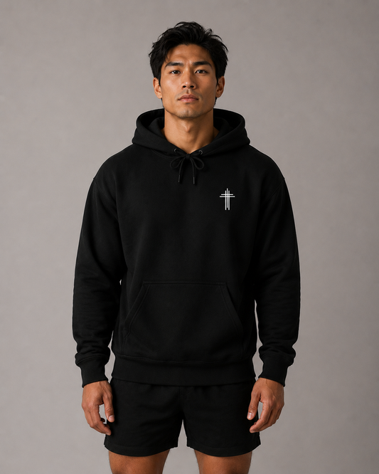 Amen Place Hoodie | Minimal Christian Faith-Based Apparel