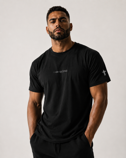 I Am Second Christian T Shirt | Minimal Faith Tee