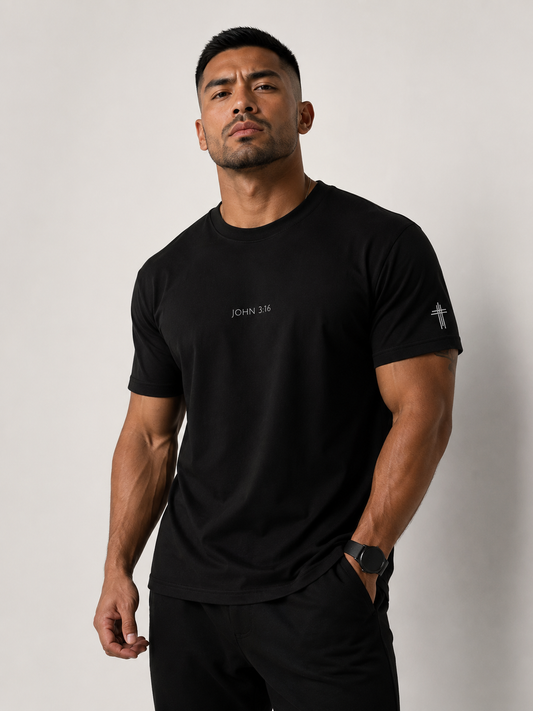 John 3:16 Christian T Shirt | Minimal Faith Tee