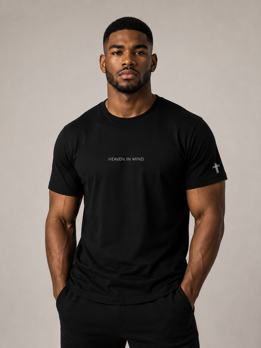 Heaven In Mind Christian T Shirt | Minimal Faith Tee