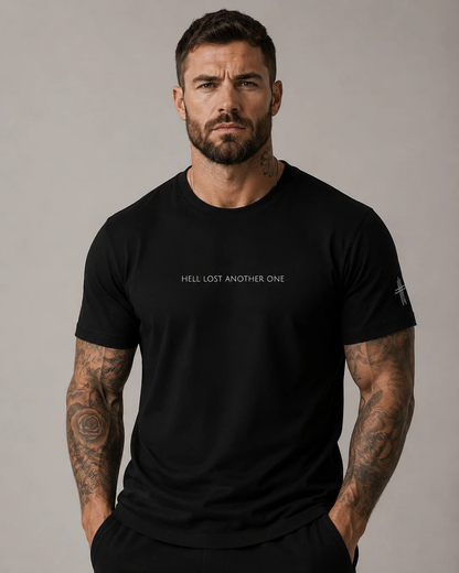 Hell Lost Another One Christian T Shirt | Minimal Faith Tee
